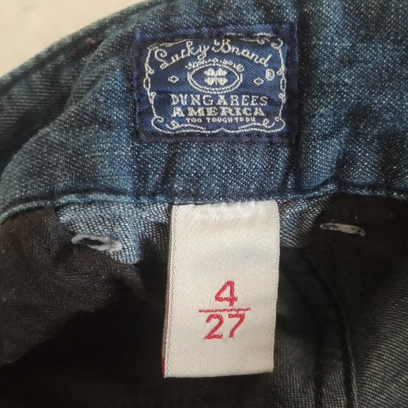 Y2K Lucky Brand low rise flare jeans denim size 4 27 Kinzie Trouser - Picture 13 of 16